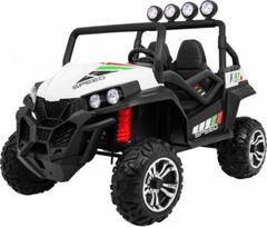 grand buggy - Vaikiškas elektromobilis Ramiz Grand Buggy 4x4 LIFT, balta/juoda (White/Black) - 1 nuotrauka