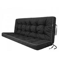 Sėdimų pagalvių rinkinys Hobbygarden Pola P18CZA4, juoda (Black), 180 x 105 cm