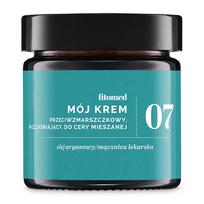 kremai nuo rauksliu - FITOMED My Cream Nr.7 Arganinis šviesinantis ir raukšles naikinantis veido kremas, 55 g - 1 nuotrauka