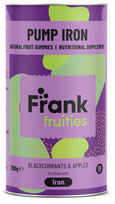 FRANK FRUITIES PUMP IRON, geležies normai palaikyti, 80 guminukų