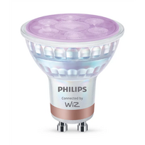 smart gu10 - Philips Wiz Smart LED Spot PAR16 GU10 4.7W RGB 3vnt - 2 nuotrauka