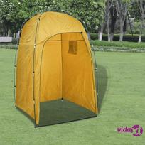 turistines palapines - vidaXL Dušo/WC/persirengimo palapinė, geltona (Yellow) - 2 nuotrauka