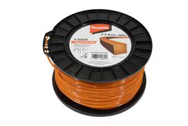 valas zoliapjoves - Makita E-02820 kvadratinis valas trimeriui 2,4 mm/206 m - 1 nuotrauka