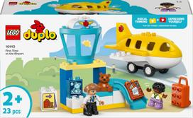 legajos - LEGO DUPLO Town First Time at the Airport 10443 - 1 nuotrauka