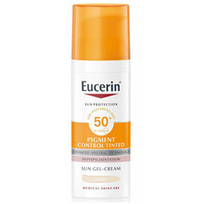 Eucerin Pigment Control Tinted Sun Gel-Kremas SPF 50+ Light 50 ml