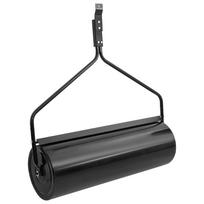 vidaXL Sodo vejos volas, juodas (Black), geležis 63l