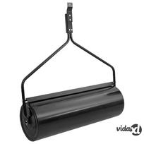 volas vejai - vidaXL Sodo vejos volas, juodas (Black), geležis 63l - 2 nuotrauka