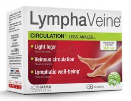 kraujotakai gerinti - 3C PHARMA Lymphaveine, 60 tabletės - 1 nuotrauka