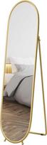 veidrodis ilgi - Veidrodis HOMCOM Viso ilgio, 160 cm x 40 cm, pastatomas, auksinis (Gold) - 1 nuotrauka