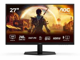 g4 led - AOC U27G4R 27", IPS, 4K, Juodas (Black) - 2 nuotrauka
