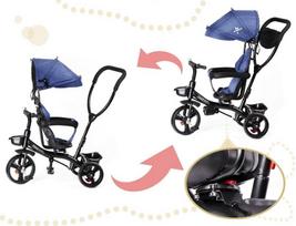 triratukas vezimelis - Trike 2in1 Fix Lite Grey (Pilkas) - 4 nuotrauka