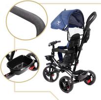 triratukas vezimelis - Trike 2in1 Fix Lite Grey (Pilkas) - 5 nuotrauka
