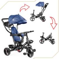 triratukas vezimelis - Trike 2in1 Fix Lite Grey (Pilkas) - 8 nuotrauka