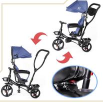 triratukas vezimelis - Trike 2in1 Fix Lite Grey (Pilkas) - 9 nuotrauka
