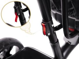 triratukas vezimelis - Trike 2in1 Fix Lite Grey (Pilkas) - 15 nuotrauka