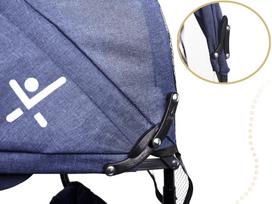 triratukas vezimelis - Trike 2in1 Fix Lite Grey (Pilkas) - 21 nuotrauka