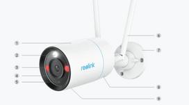 5ghz wifi kamera - Reolink stebėjimo kamera WC810WAB4K03 - 2 nuotrauka