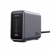 usb c charger - Ugreen Nexode 300W 5-Port PD GaN Fast Charger Juodas (Black) - 2 nuotrauka