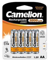 Camelion Rechargeable Batteries Ni-MH AA (R06), 2700 mAh, 4-pack