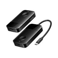 hdmi belaidis - Vention ADOBB USB-C į HDMI belaidis siųstuvas/imtuvas 0.15m Juodas (Black) - 2 nuotrauka