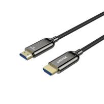 hdmi 2.1 kabelis - Unitek C11085GY01-10M HDMI kabelis 2.1 AOC Juodas (Black) - 1 nuotrauka