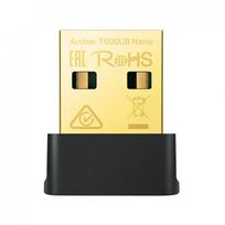 bluetooth wifi adapteris - TP-Link Archer T600UB Nano WiFi USB adapteris (Juodas - Black) - 1 nuotrauka