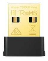 bluetooth wifi adapteris - TP-Link Archer T600UB Nano WiFi USB adapteris (Juodas - Black) - 2 nuotrauka