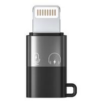usb c adapteris - Puluz PU649B OTG USB-C į Lightning Adapteris Juodas (Black) - 1 nuotrauka
