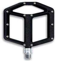 Pedalai ACID Flat A3-ZP R, aliuminis, juoda (Black), 2 vnt.