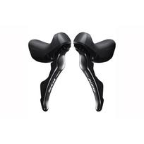 dviraciu begiu perjungimas - Shimano 105 ST-R7000 bėgių perjungimo rankenėlės, juoda (Black) - 1 nuotrauka