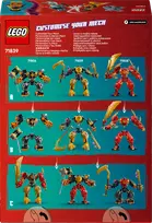 lego robotas - LEGO Ninjago Arino Spinjitzu kovos robotas 71839 - 3 nuotrauka