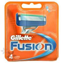 Gillette Fusion5 keičiamos skutimosi galvutės, 4 vnt.