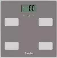 kmi svarstykles - Terraillon Control Fit 15242 Pilka (Grey) Elektroninės vonios svarstyklės - 2 nuotrauka