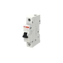 b16 automatinis jungiklis - ABB SH201, 1P, B, 16A, 6kA - 1 nuotrauka