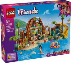 legajos - LEGO Friends Šeimos atostogos pajūrio poilsiavietėje 42673 - 3 nuotrauka