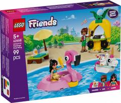 senukai baseinai - LEGO Friends Unicorn & Flamingo Pool Party 42658 - 3 nuotrauka
