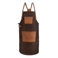 Odinė prijuostė PETROMAX Buff, tamsiai ruda (Dark Brown)