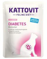 KATTOVIT Feline Diet Diabetes su lašiša 85 g