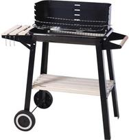 grill - GOODHOME BBQ LINE GRILL VEŽIMĖLIS Juodas (Black) - 1 nuotrauka