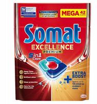somat excellence premium 5in1 - Indaplovių kapsulės Somat Excellence Premium, 42 vnt. - 2 nuotrauka