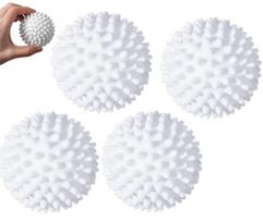 Skalbimo kamuoliukai Z8, 4 vnt., balti (White)