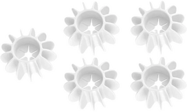Skalbimo kamuoliukai Z6, 5 vnt., balti (White)