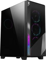 eatx kompiuterio korpusas - Gigabyte Aorus C500 Glass Black (Juodas) - 1 nuotrauka