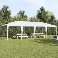 Pobūvių palapinė vidaXL, balta (White), 8x4 m, PE