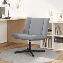 vidaXL Sukamasis Krėslas, šviesiai pilkas (Light Grey)