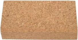 HARDY Šlifavimo kaladėlė kamštinė, 115 x 60 x 25 mm