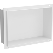 Įleidžiama sieninė lentyna Mexen X-Wall-NR, balta (White), 10 cm x 30 cm x 20 cm
