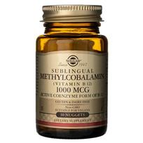 Solgar Metilkobalaminas (Vitaminas B12) 1000 mcg - 30 grynuolių
