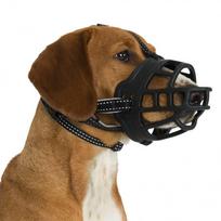 trixie antsnukis - Antsnukis Trixie Flex, L-XL, juodas (Black) - 2 nuotrauka
