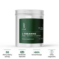 l cell - L CELL L-Teaninas 200 mg, 30 kapsulių - 2 nuotrauka
